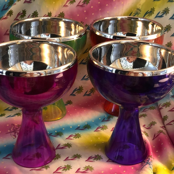 Rare Vintage Neon Space-age goblets - Picture 5 of 7